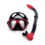 Dynamic Nord Snorkling Set Ms-21 Black/Red