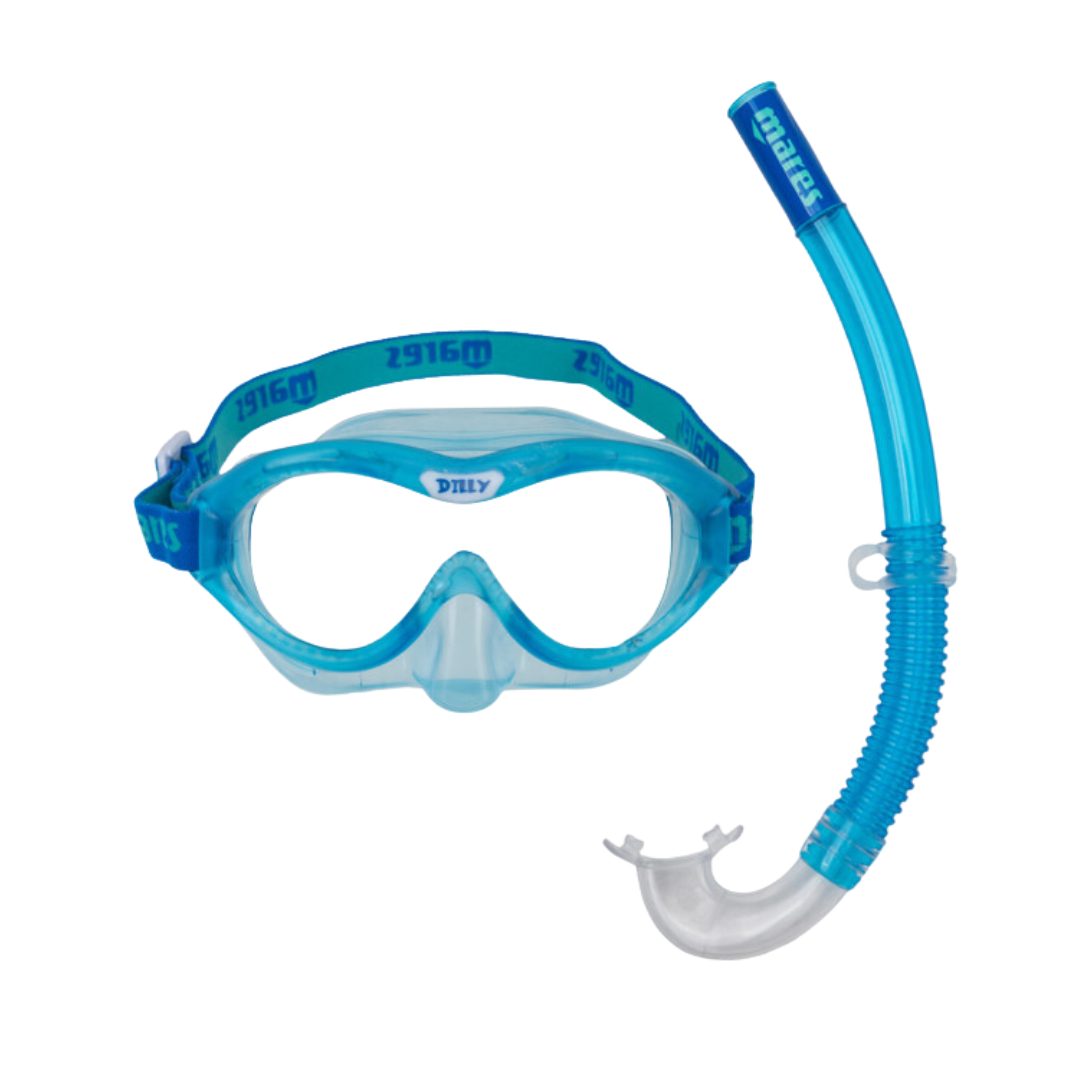 Mares Combo Dilly Blue Aqua Mares Combo Dilly Blue Aqua