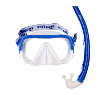 Mares Combo Keewee Clear Blue/White