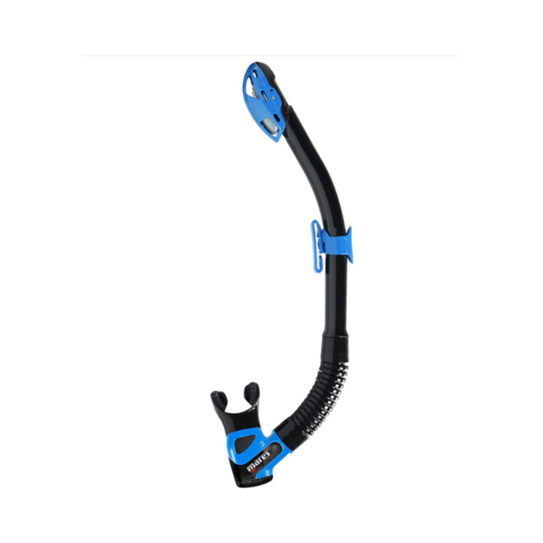 Mares Snorkel Rebel Dry Black/Blue Mares Snorkel Rebel Dry Black/Blue